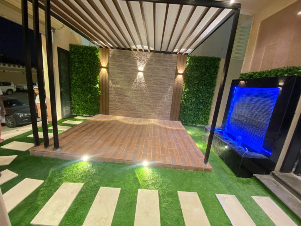 تنسيق حدائق جازان